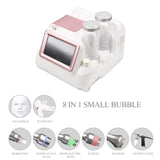 Hydrogen Oxygen Small Bubble RF Beauty Hydrafacial Machine Face Lifting Dermabrasion Device Skin Scrubber Facial Spa