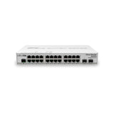 Router Switches MikroTik CRS326-24G-2S+IN 10 Gigabit quiet desktop switch 24 electric port 20000 megabit optical