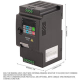 380V 5.5KW SKI780‑5D5G‑4 5.5kw 380V 3 Phase Input and Output Universal Motor VFD Frequency Converter