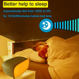 1pc Sunrise Wake Up Light Alarm Clock, BT Speaker FM Radio White Noise Sleep Sound Machine Sunset Sleep Lamp With Bedside Night Light Desk Clock, Thanksgiving Christmas Gifts, Ideal For Adults,Heavy Sleepers, With 15W Wireless Charger