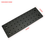 Optical Plate Flat Aluminum Honeycomb Breadboard Experimental Vibration Isolation Platform Workbench M6 Tapped Mounting Holes