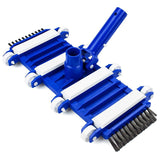Vacuum Head With Side Brush Wheel Wall Fish Pond Swimming Pool Floor Cleaning Tool Supplies Summer