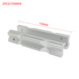 2PCS/Set 4 Inch Or 6 Inch CNC Milling Steel Vise Hard Jaw Fixture V-Type Jaw Aluminum Alloy Milling Kit