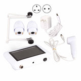 5 Inch Rechargeable Scalp Hair Follicle Oil Moisture Magnifying Detector Analyzer Skin Pigment Tester