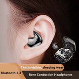 MD528 Bone Conduction Earbuds Bluetooth 5.2 Earphones HiFi Wireless Headphone Sleep Sports Waterproof Invisible Headset Hot Sale