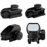 Red/Green Laser 4 Reticle HD103 Holographic Projected Dot Sight Tactical Reflex Scope Airgun sight Hunting 22mm Rail Mount