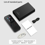 Portable Language Translator Device - Simultaneous Interpretation, Support Voice & Video Recording, Text Translate, ChatGPT Function