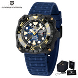 PAGANI DESIGN New Men Mechanical Watches 200M Waterproof Titanium Automatic Diver's Sports Men's Wristwatch Luxury Reloj Hombre