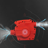 220V 2280W Blowing And Suction Dual Purpose Cleaning Tools Industrial Dust Collector Blower Wall Grinder Universal Suction Fan