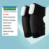 Knee joint physiotherapy electric heating pad massager old cold leg joints cool and warm knee pads