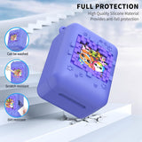 Silicone Cover Case for Bitzee Interactive Toy Digital Pet Case, with Shoulder and Hand Strap, Protective Skin Sleeve