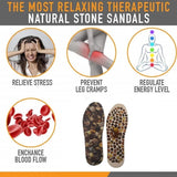 Fashion Soft Rubber Cobblestone Therapy Acupressure Pad Feet Massager Insole For Shoes Unisex Insoles Improve Blood Circulation