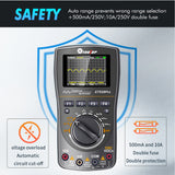 ET828Pro 10MHz 50Mps/s Handheld Digital Oscilloscope 2.4inch Color Display Graphical Multimeter for DIY Electrical Car Overhaul
