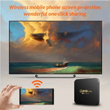WIFI 4K Q96 MAX TV 4G Set-top 11.0 Media Player S905 Quad Core Android tv box HD Smart Box