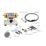 DIY Polishing Woodworking Jade Jewelry Dental Bench Lathe Grinding hine