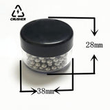 CRUSHER 12 Box 200pcs 304 Stainless Hookah Cleaning Steel Balls for Wine Tea Stains Bottle Cleaner Tool