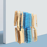 1300Pcs Resistor Kit 1R-3M Ohm Resistance Set Pack 1% Metal Film Resistors Assortment 130Values with Box