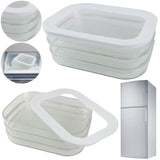Refrigerator with Lid Fresh-Keeping Box Leak Proof Fridge Food Storage Container Kitchen Accessories