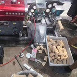 17 quenching stick multifunctional  Corn Rice Extruder Machine Puffed Twisted Hollow Rod Solid Crispy Popcorn Puffed Extruder