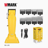 2024 WMARK NG-139 Detail Trimmer, Clipper Electric Hair Cutting, DLC Powder Metallurgy Blade, 385 Double Ball Motor
