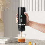 3-in-1 Wireless Heating Coffee Fast Charge Electric Espresso hine for Camping Travel RV Hiking Office