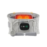 Iatable Red Light Heating Vibration Massage Airbag Back Waist Support Belt Abdomen Pain Relief USB Charg