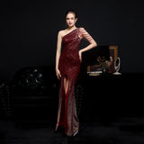 Party Evening Dress Sexy Long Section Was Thin Toast Bride