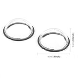 Panoramic Camera Guards Protective Cover Transparent Lens Cap Replacement for Insta360 X4 Accessories
