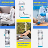 Air Cam Walker Boot Joint Fixed Support Ankle Sprain Fracture walking Artifact Plaster Shoe Guard