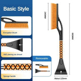 Car Shovel Truck with Ice Sweeping Brush Scraper Snow Artifact Glass Winter Defrost Removal Tool
