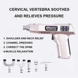 New Electric Spine 1200N Chiropractic Adjusting Instrument Vertebrae Massager Correction Gun Muscle Massage Stick
