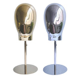 21 Inch Adjustable Mannequin Head Wig Making Head Vintage Style Metal Head Wig Hat Glasses Display With Detachable Stand