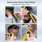 2024New RESUXI 102 Men's Clipper Set Cordless Hair Cutting hine Barber Professional Beard Trimmer for Men
