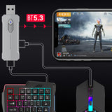 5 in 1 New Mobile Game Keyboard Mouse Gaming Set Single Converter Bluetooth-compatible 5.3 for Gamer Accessories