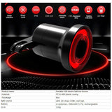 New XLITE 100 Cycg Bike LED Rear Light Tail Flashlight USB Rechargeable COB Smart Brake Lamp