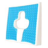 Cushion Breathe Freely Fiber Material T Shaped Opening Triangular Slope Design Elder Anti Bedsore Pad