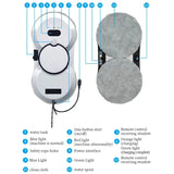 Double-sided Glass Vacuum Water Spray Cleaning Robot High Suction Smart Electric Window Cleaner
