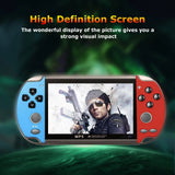 X7 X7plus 4.3 5.1Inch Video Console Players Double Rocker 8GB Memory Built in 1000 Games MP5 Game Controller TV Output