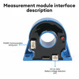10-100V 50A 100A 200A 300A 400A Bidirectional Current Detection Coulomb Meter 3.5-inch Touch Screen Battery Level Indicator
