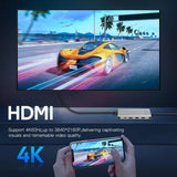 FENVI 12 in 1 Type-C Hub Docking Station M.2 SSD Enclosure Function SD TF Card PD 100W with HDMI 4K 1000M Ethernet For iPad
