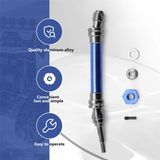 4Pcs Metal Front and Rear Drive Shaft CVD for 1/10 Slash Stampede Hoss VXL RC Car Upgrade Parts,Blue