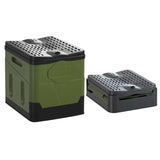 Portable Outdoor Folding Toilet - Strong Bearing Capacity, Reusable Trash Can, Self-driving Travel Supplies