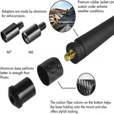 Wrangler JK Rubicon Sahara 13 Inch Rubber Car Off-road Vehicle Antenna