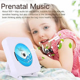 CD Bluetooth Speaker Stereo Wall-Mounted Record Player with Remote Control FM Radio Built-in HiFi Speakers USB MP3