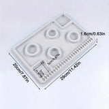DIY necklace, bracelet bead design board, measurement board