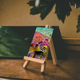 100 Pieces Of Mini 5 Inch Wooden Easel. Business Cards, Display Photos, Small Canvases, Classroom DIY