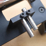 New Dual Hole Cutter Holder With Hollow Out Material Leakage Precise 5.5 Blade Positioning Scissors