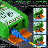 MAYTO 2 in 1 FTTH Optic Power Meter AUA-DC7/DC5 LED Light SC/FC/ST Universal Connector -70~+10dBm Fiber Optical Tester