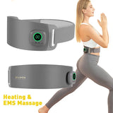 Heating EMS Abdominal Muscle Stimulator Electric Abs Trainer Training Gear Muscles Electrostimulator Fat Burn Fiess Equipment