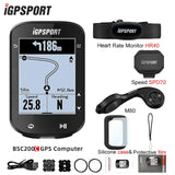 BSC200C iGPSPORT BSC200 C ANT+ GPS Bicycle Computer Route Navigation Wireless Speedometer Support Powermeter Cycg Odometer